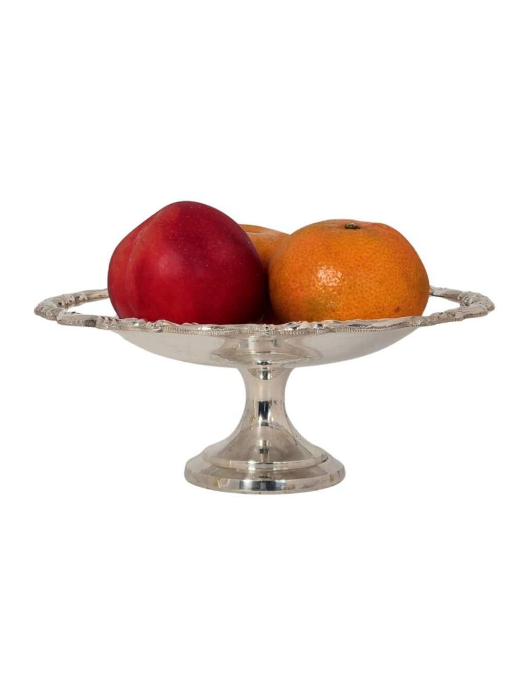 Vintage Wm. A. Rogers Silver Plate Pedestal Candy Dish Compote Bowl (Small Size)